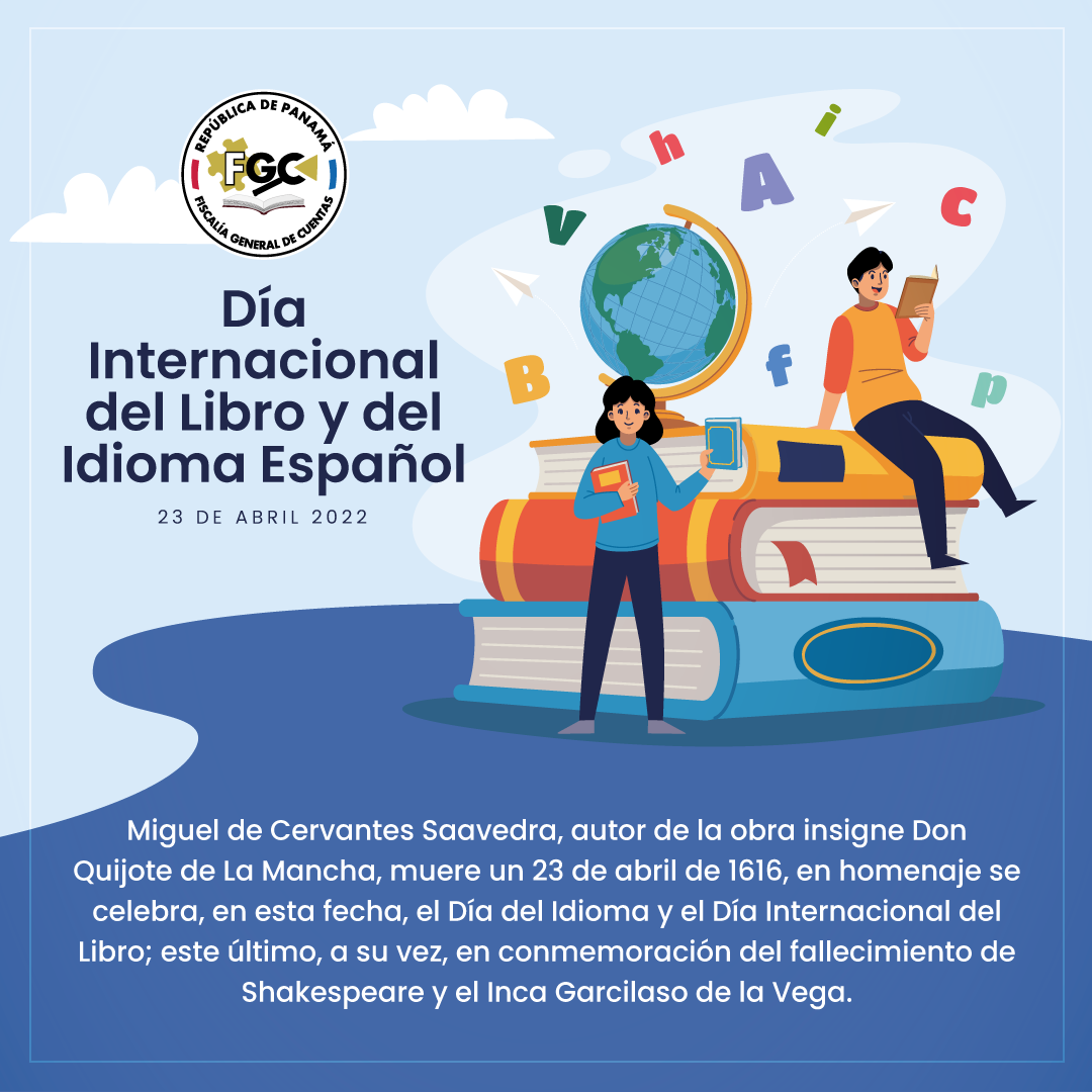 Día Internacional del Libro y del Idioma Español Fiscalía General de