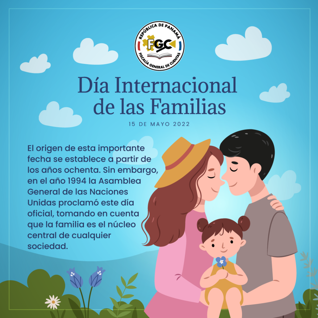 Día Internacional de las Familias Fiscalía General de Cuentas
