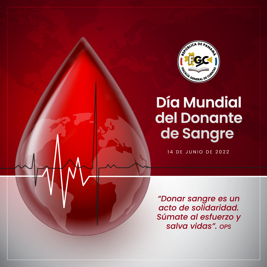 Día Mundial del Donante de Sangre – Fiscalía General de Cuentas Día Mundial del Donante de Sangre – Fiscalía General de Cuentas