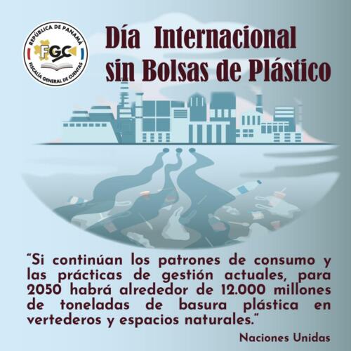 dia no plastico